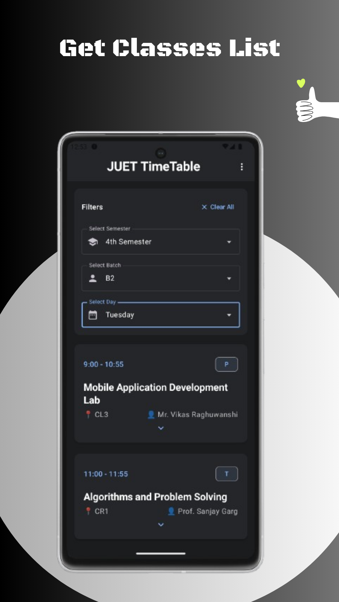 TimeTable Screenshot 3